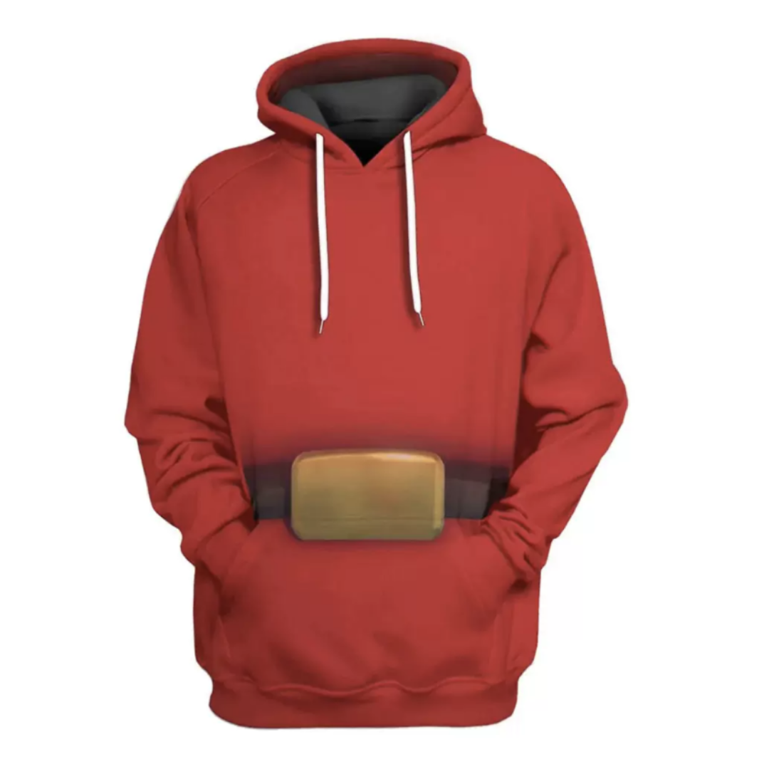 Mario Shy Guy Costume Red Hoodie