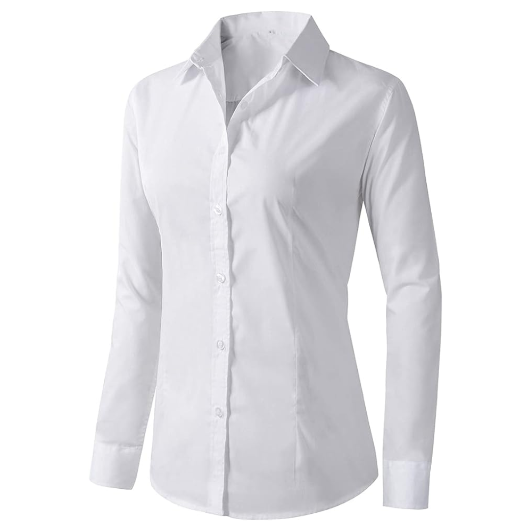 Superwoman Lois Lane Costume Work Wear White Simple Shirt