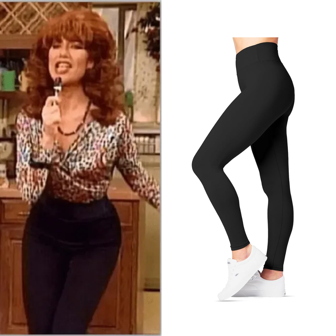 Married With Children Peggy Bundy Costume High Waisted Leggings