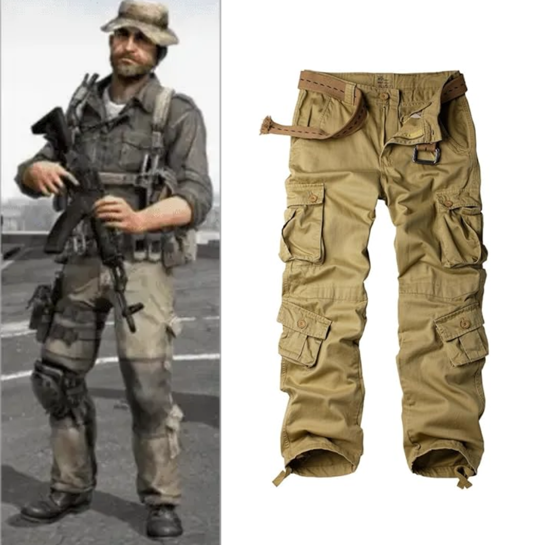 Cod Pant Call Of Duty Captain Price Costume Military Army Cargo Pants - Quda ...