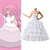 Steven Universe Rose Quartz Cosplay Full Shape Hoop Skirt