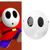 Mario Shy Guy Costume Mask Props