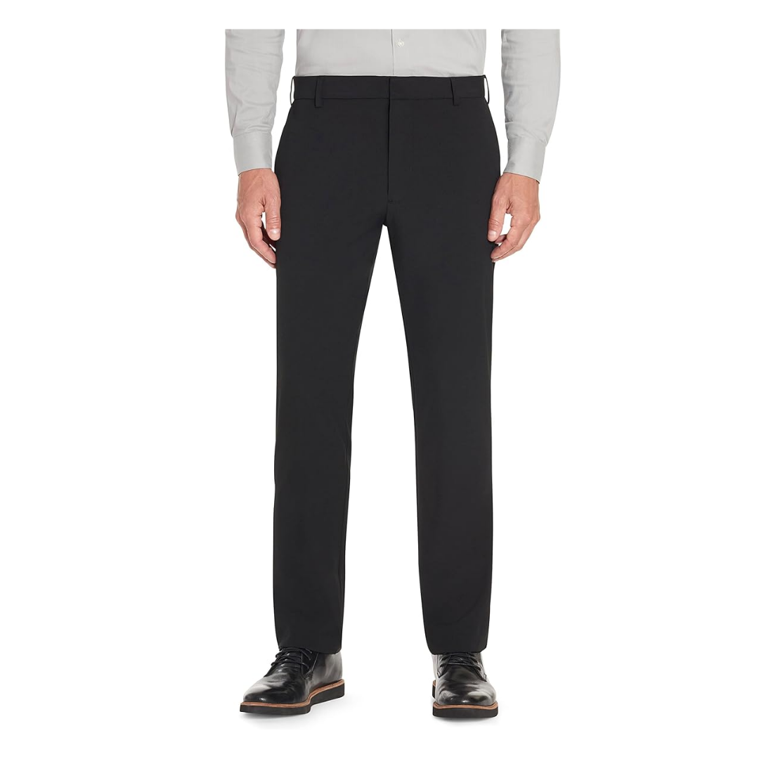 Johnny Cash Costume Slim Fit Flat Front Dress Pant