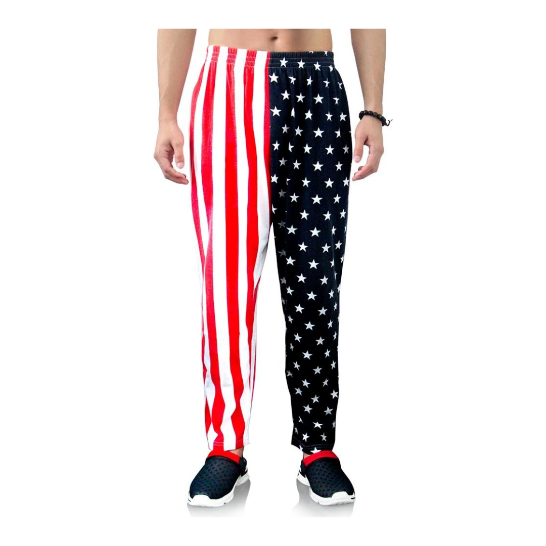 Napoleon Dynamite Costume Beach Pants American Flag Pants