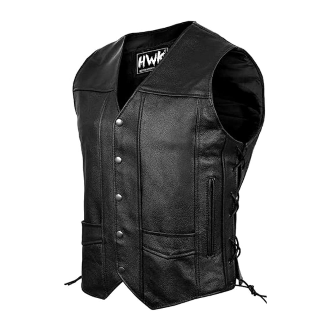 Blade Costume Leather Motorcycle Vest