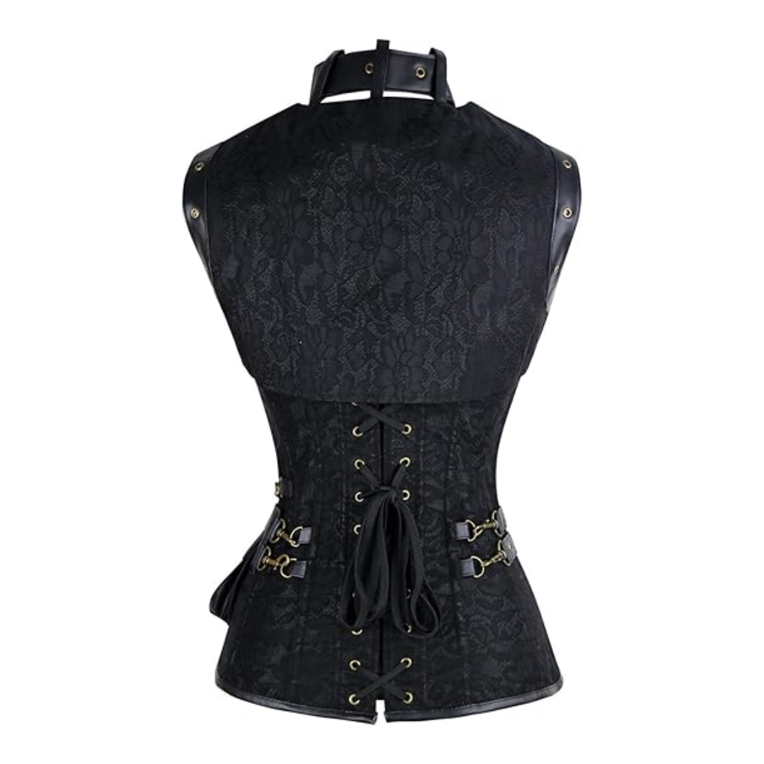 The 100 Octavia Blake Outfits Steampunk Spiral Steel Boned Corset Tops Bustier