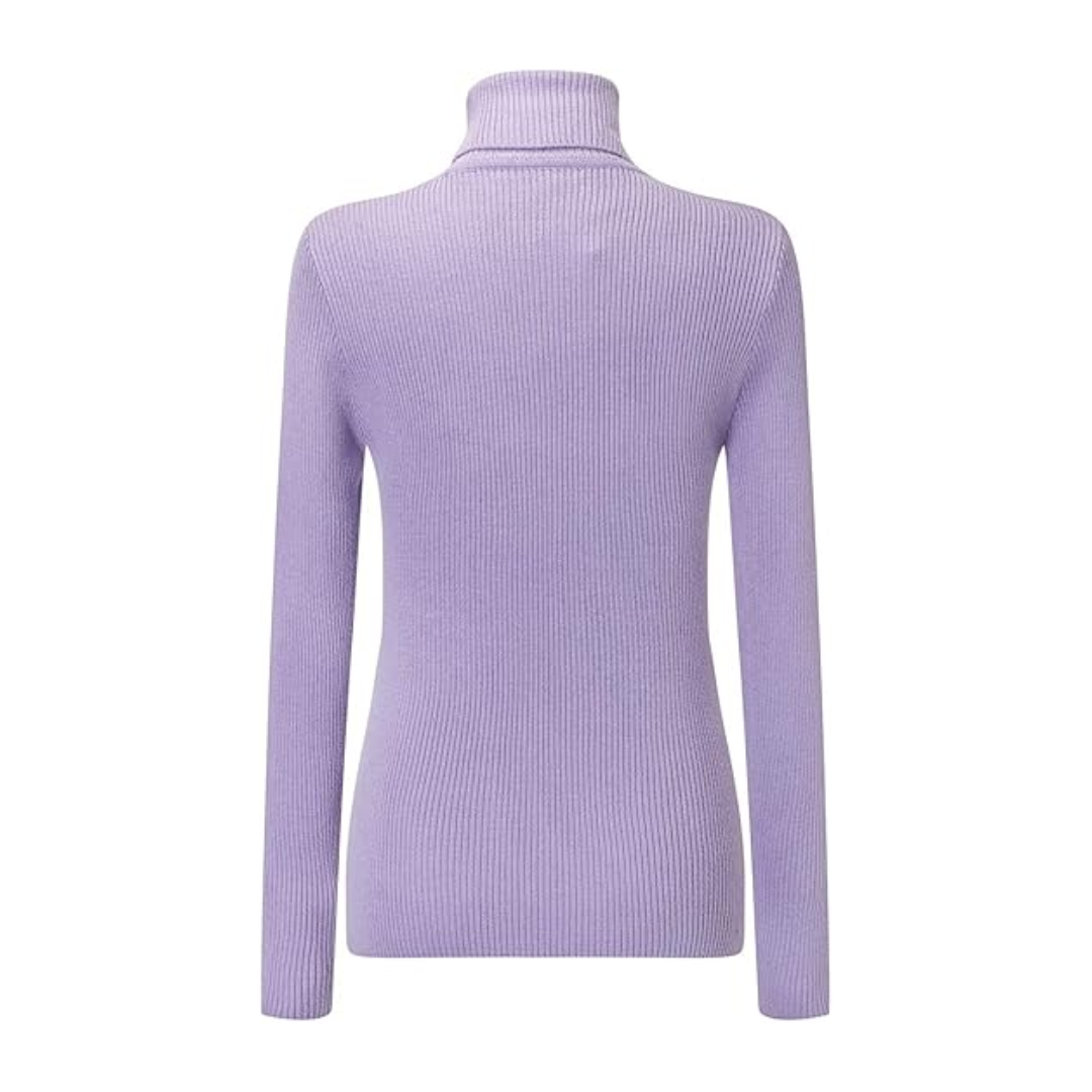 Abby Turning Red Cosplay Lilac Turtleneck Sweater