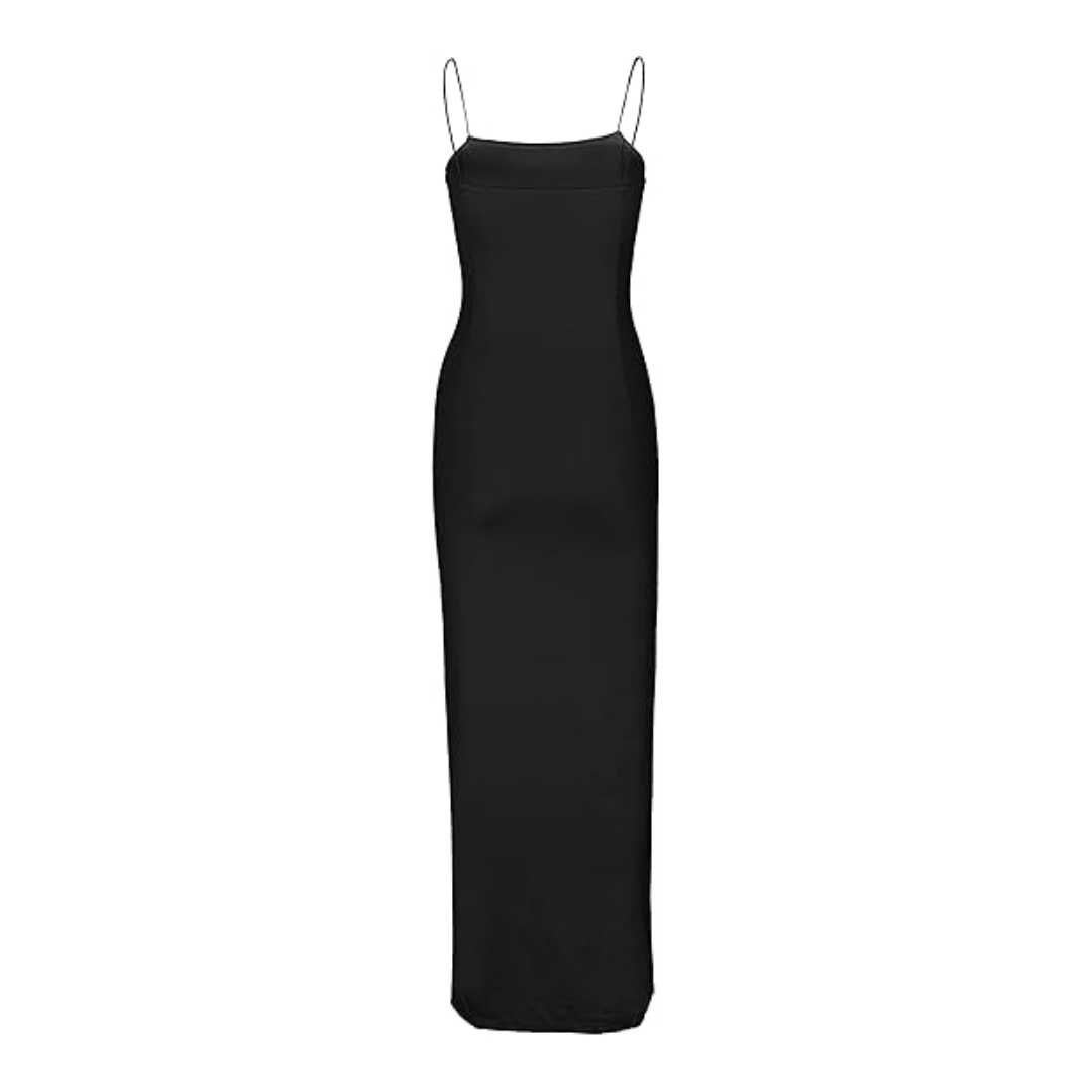 Mr. and Mrs. Smith Costume Backless Thigh-high Slit Bodycon Maxi Long - Quda Halloween Mr. and Mrs. Smith Costume Backless Thigh-high Slit Bodycon Maxi Long - Quda Halloween