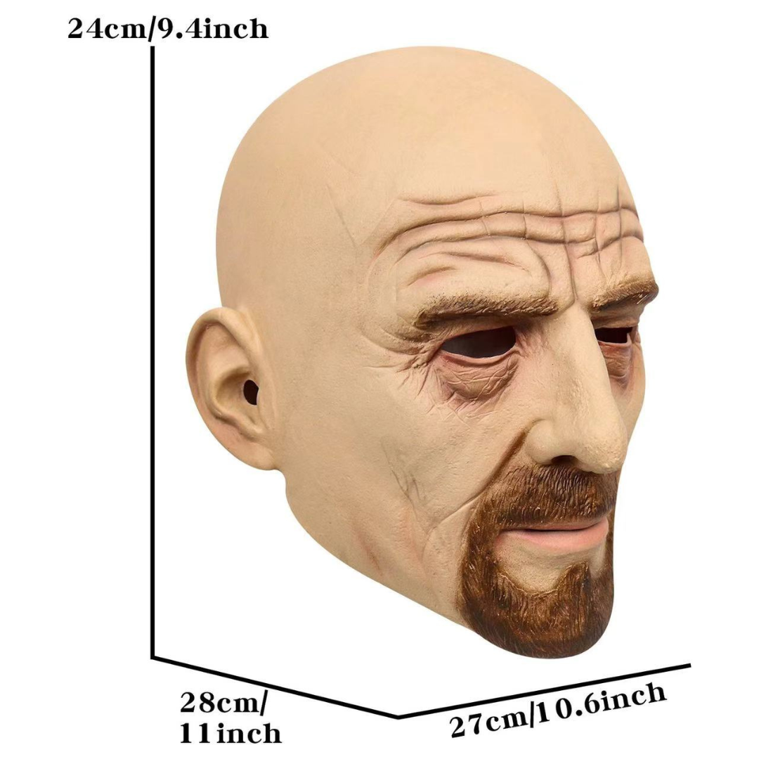 Breaking Bad Walter White Costume Realistic Mask