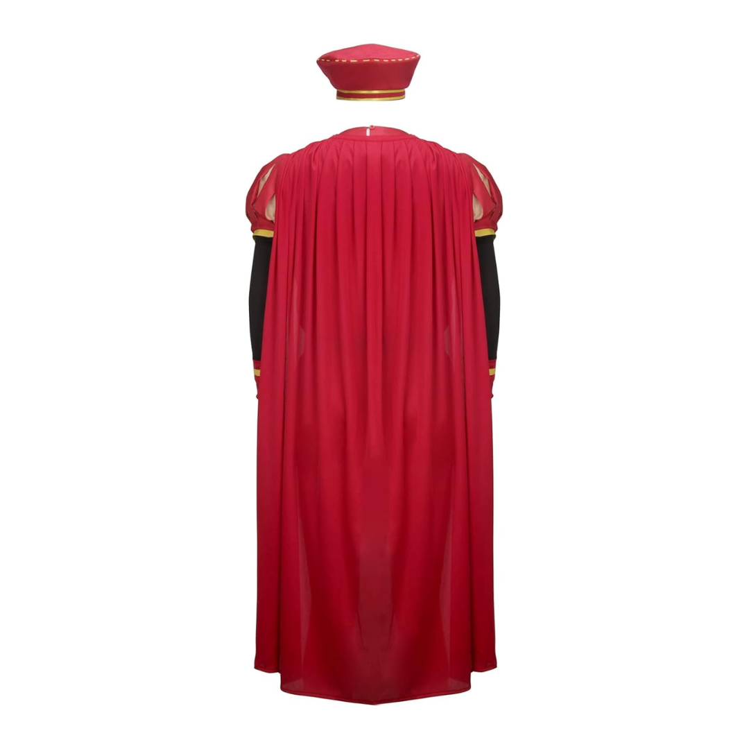 Shrek Lord Farquaad Costume Red Cloak Top Full Set