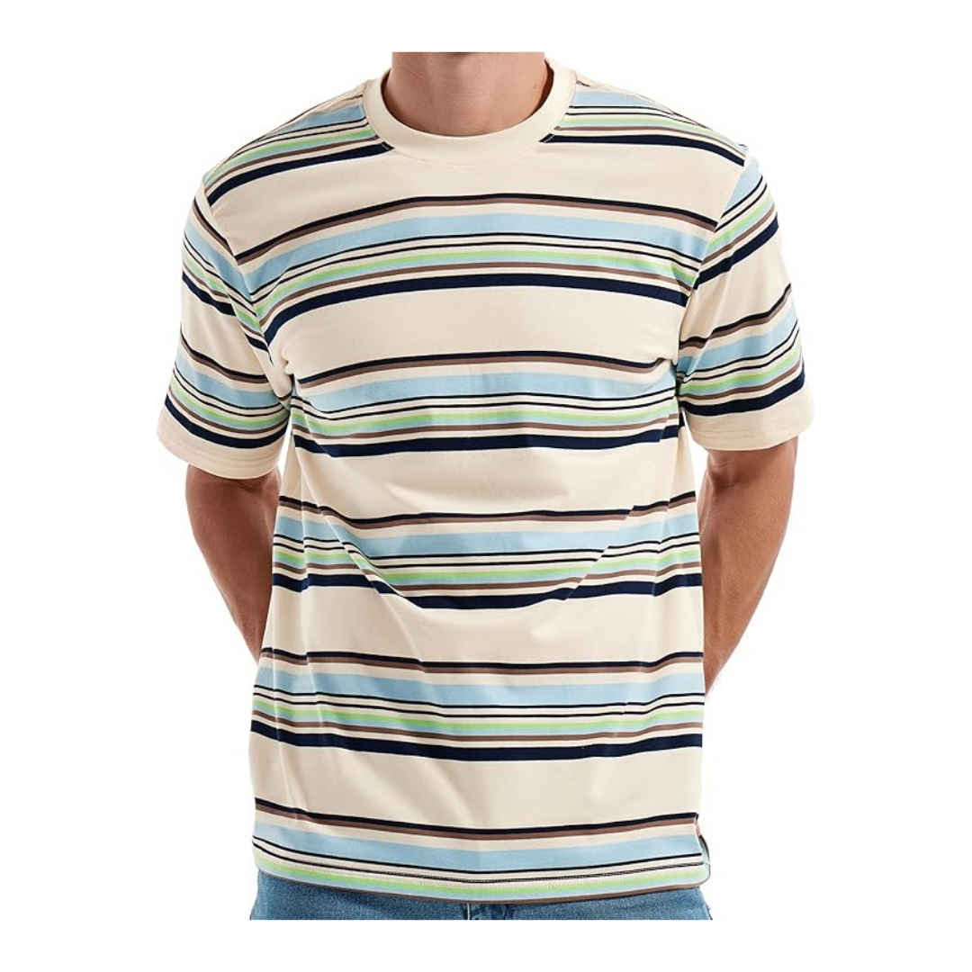 Squints Sandlot Costume Crewneck Stripe T-Shirt