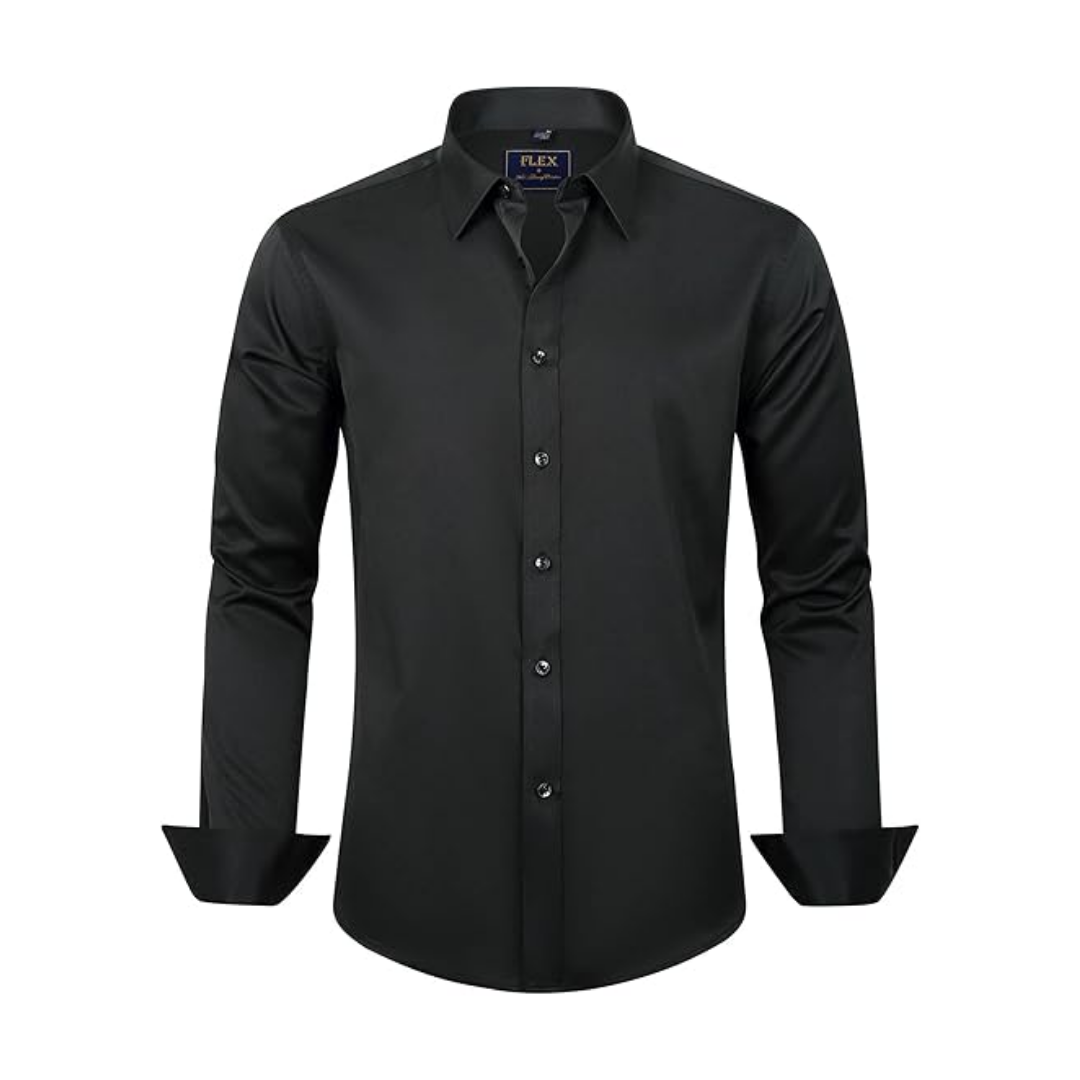 Johnny Cash Costume Black Dress Shirts