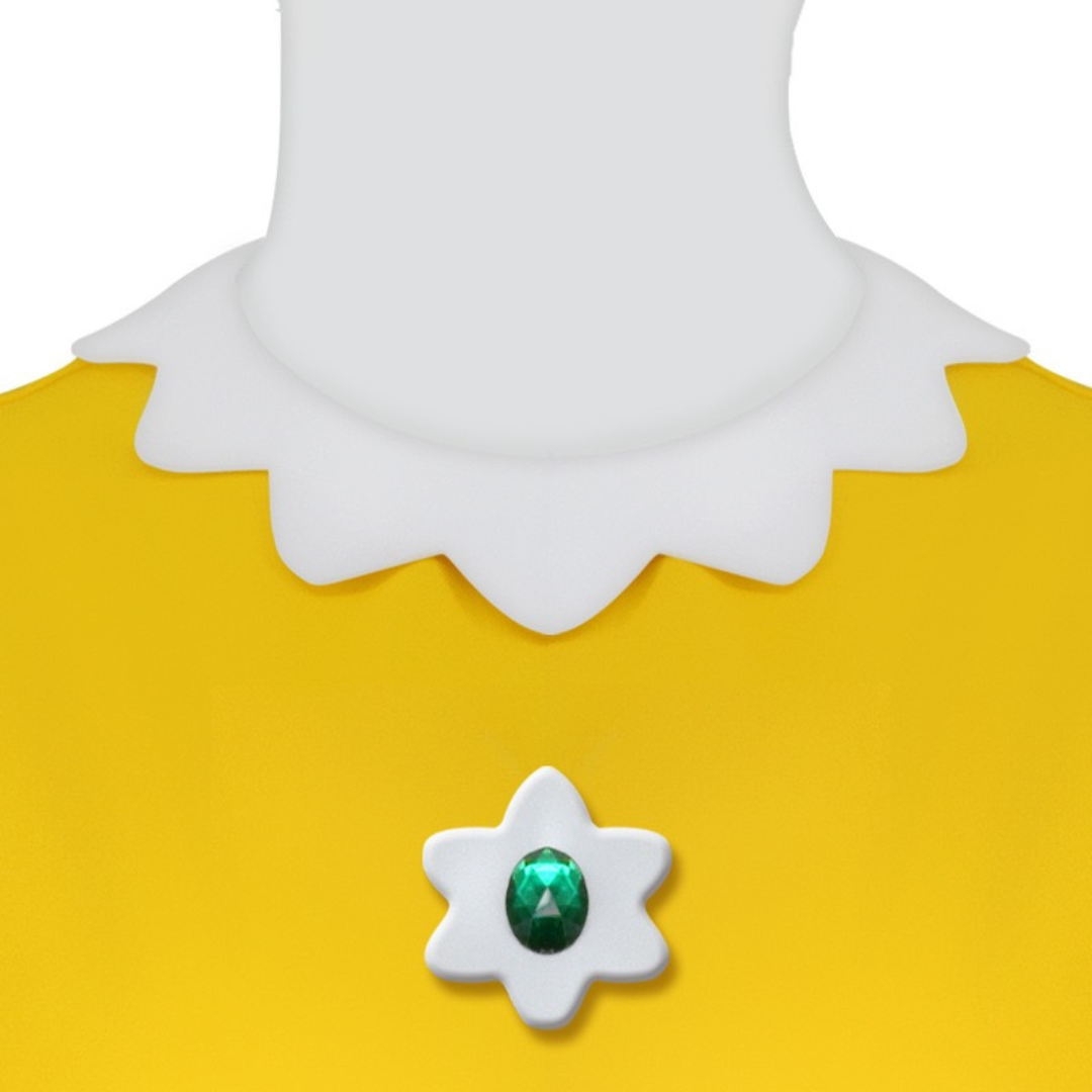 Mario Princess Daisy Costume Fancy Dress Suit Set