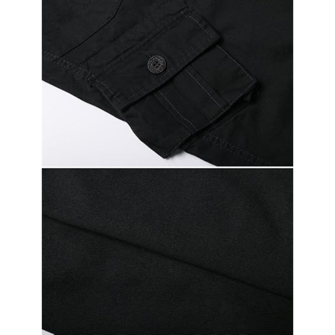 Daredevil Black Suit Costume Cotton Casual Cargo Work Pants