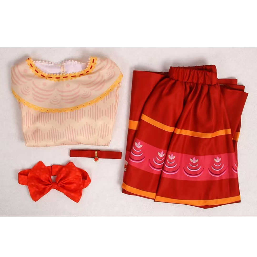 Dolores Encanto Costume Princess Dress Set Dolores Encanto Costume Princess Dress Set