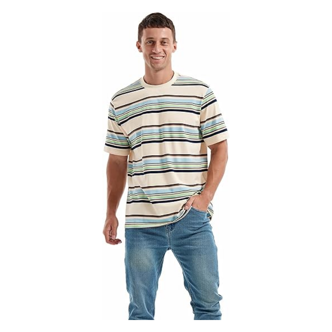 Squints Sandlot Costume Crewneck Stripe T-Shirt