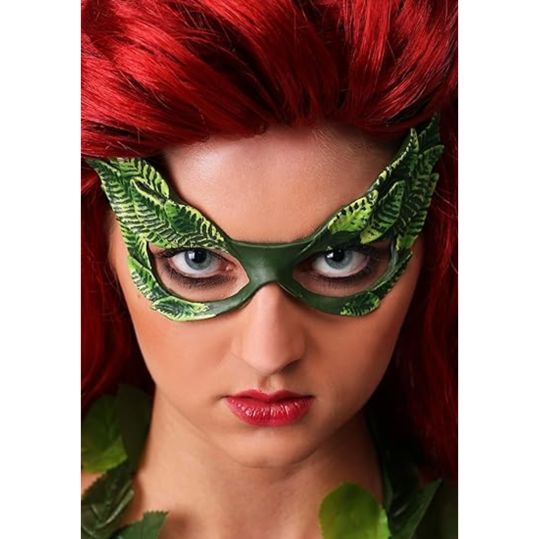 Batman Poison Ivy Costume Green Dress