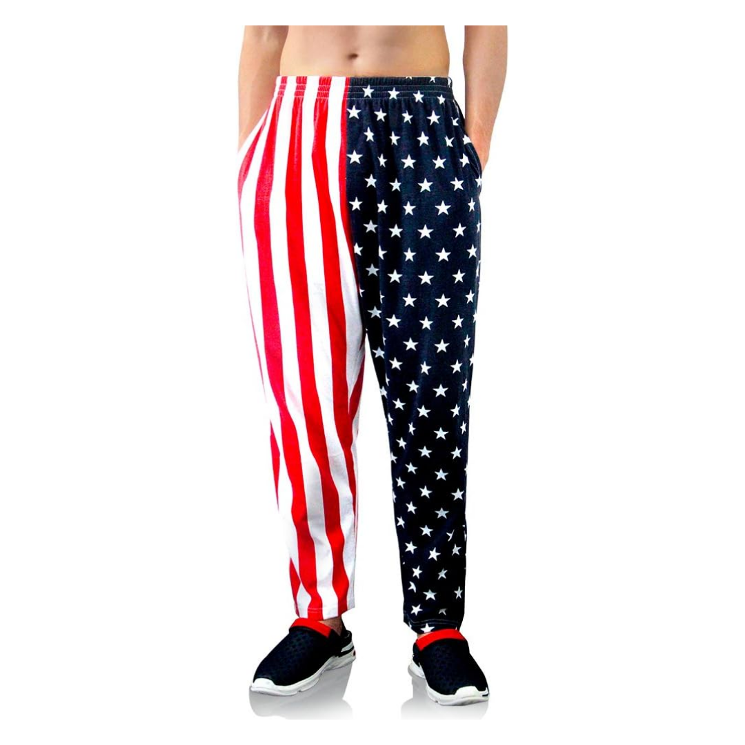 Napoleon Dynamite Costume Beach Pants American Flag Pants