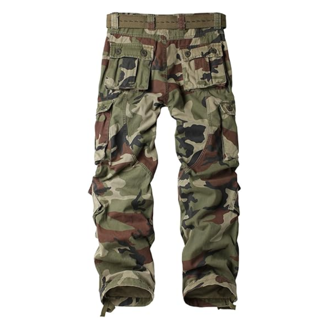 Dr. DisRespect Costume Military Army Camo Combat Work Cargo Pants