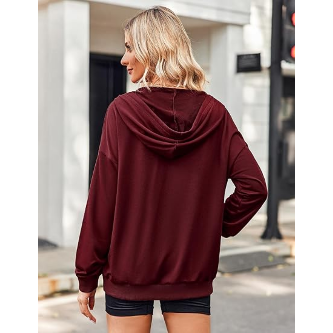 Euphoria Rue Bennett Outfits Hoodies Full Zip Up Oversized Sweatshirts