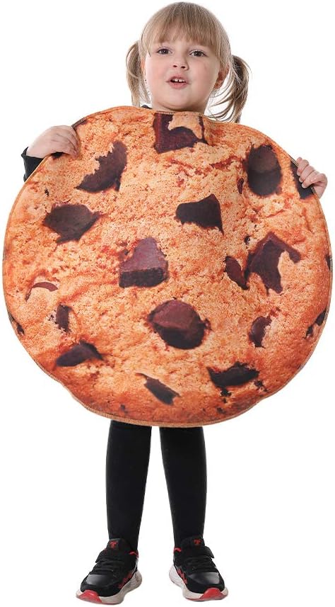 Quda Children Cookies and Milk Carton Halloween Costume Food Costume