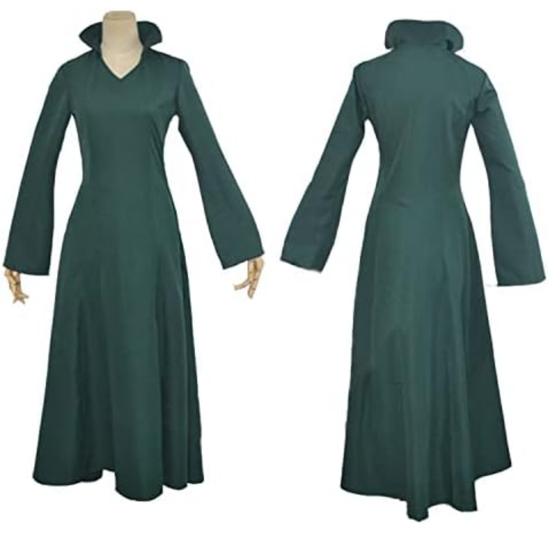 One Punch Man Fubuki Cosplay Party Green Dress