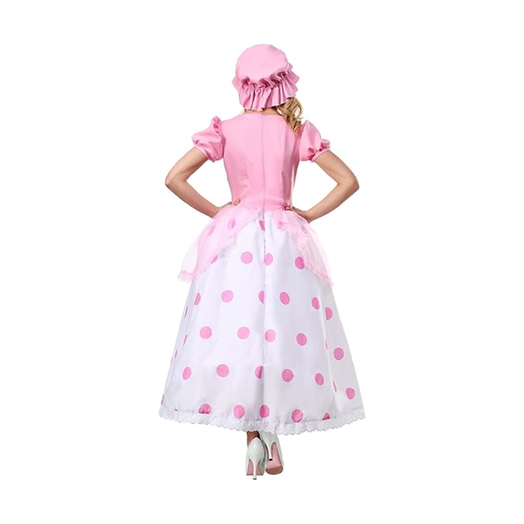 Toy Story Bo Peep Costume Polka Dot Dress Set