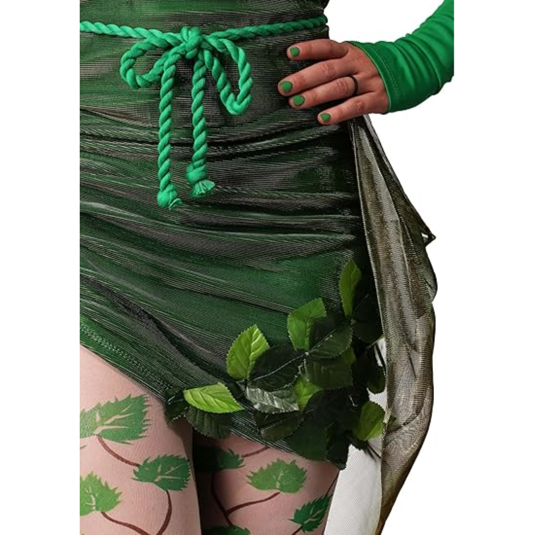 Batman Poison Ivy Costume Green Dress - Quda Halloween Batman Poison Ivy Costume Green Dress - Quda Halloween