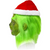 How the Grinch Stole Christmas The Grinch Costume Christmas Mask with Red Hat