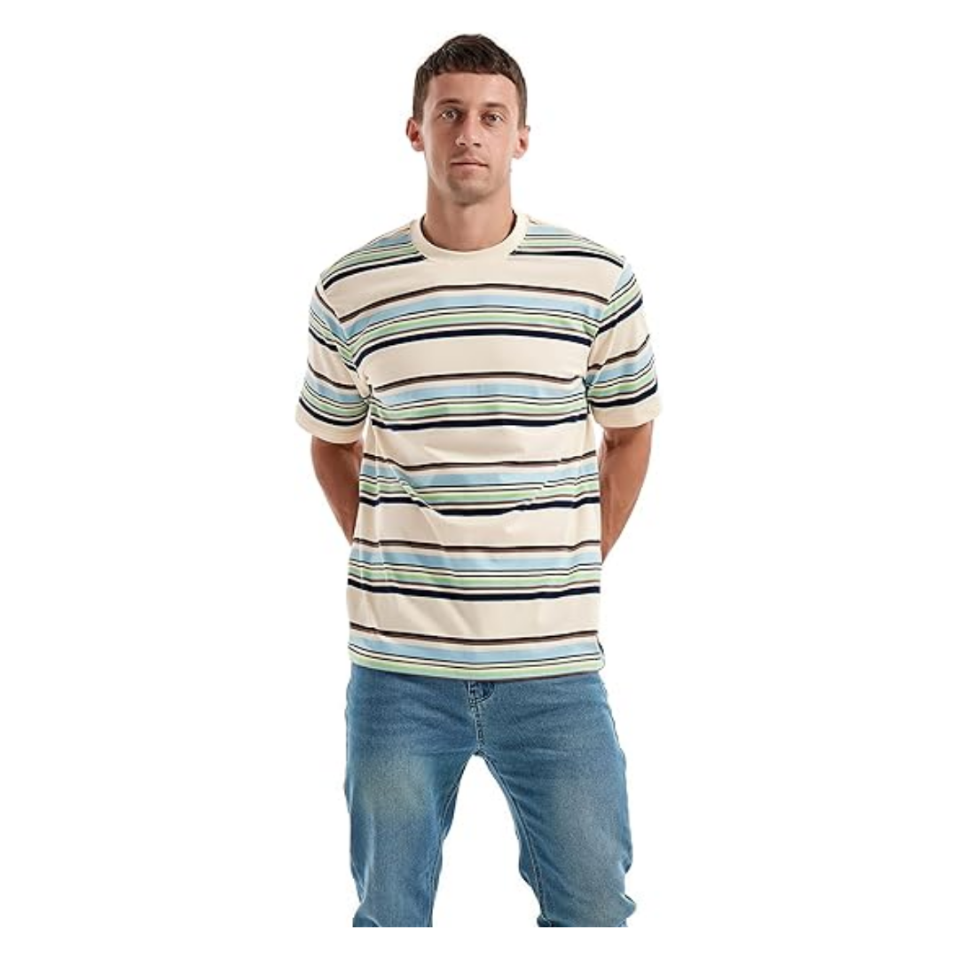 Squints Sandlot Costume Crewneck Stripe T-Shirt