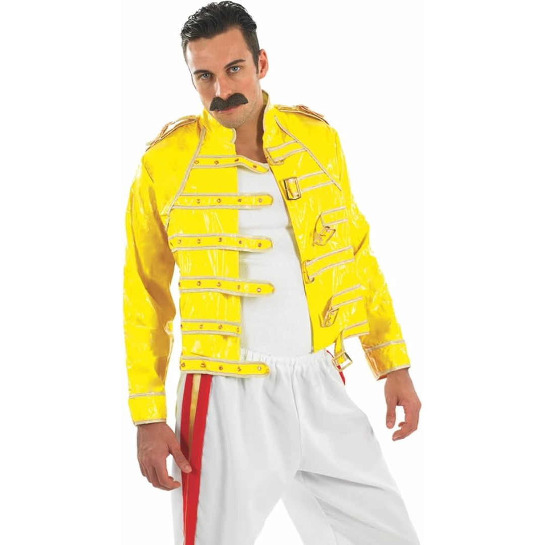 Freddie Mercury Costume 80s Rock Costume