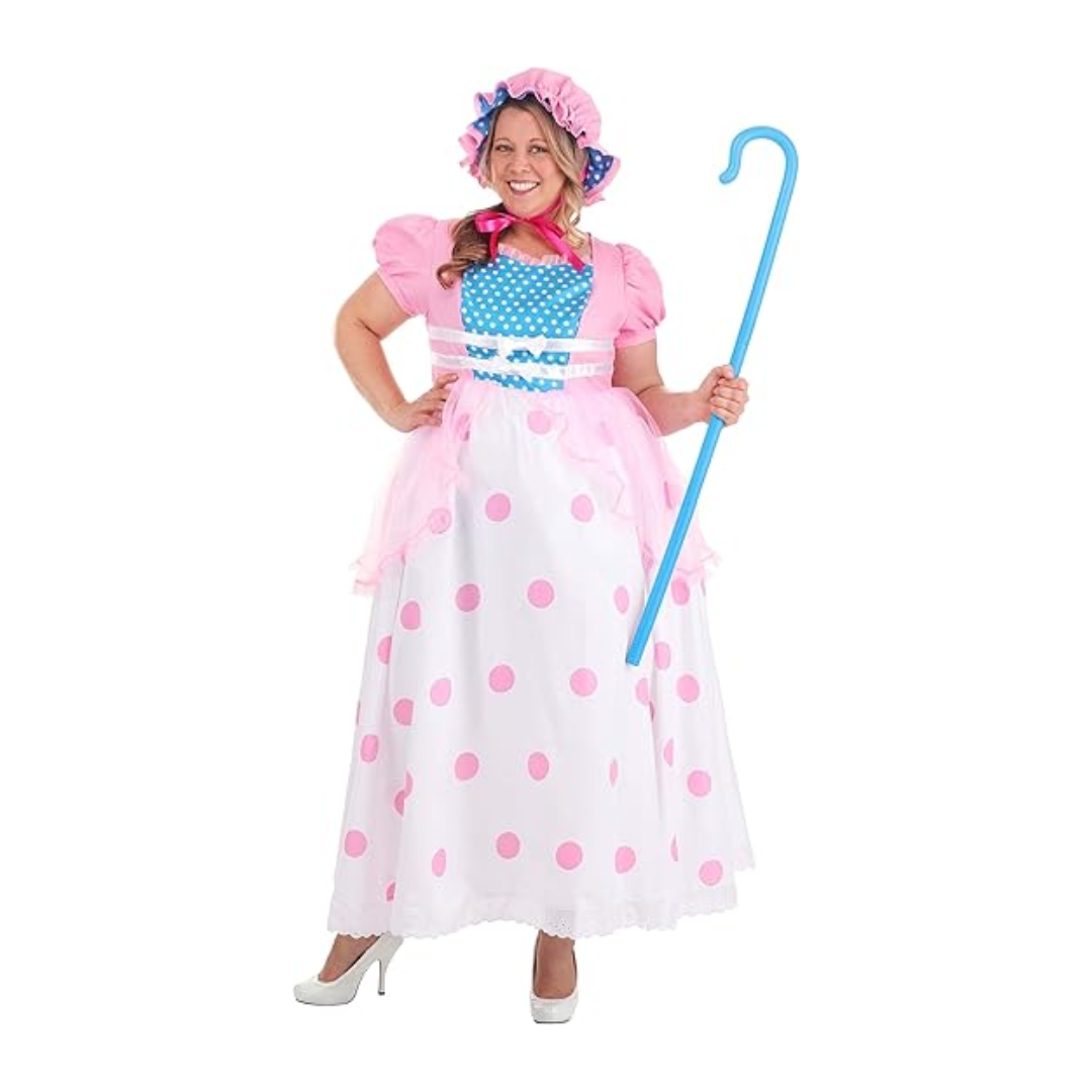 Toy Story Bo Peep Costume Polka Dot Dress Set Quda Halloween