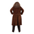 Harry Potter Hagrid Costume Brown Jacket Suit