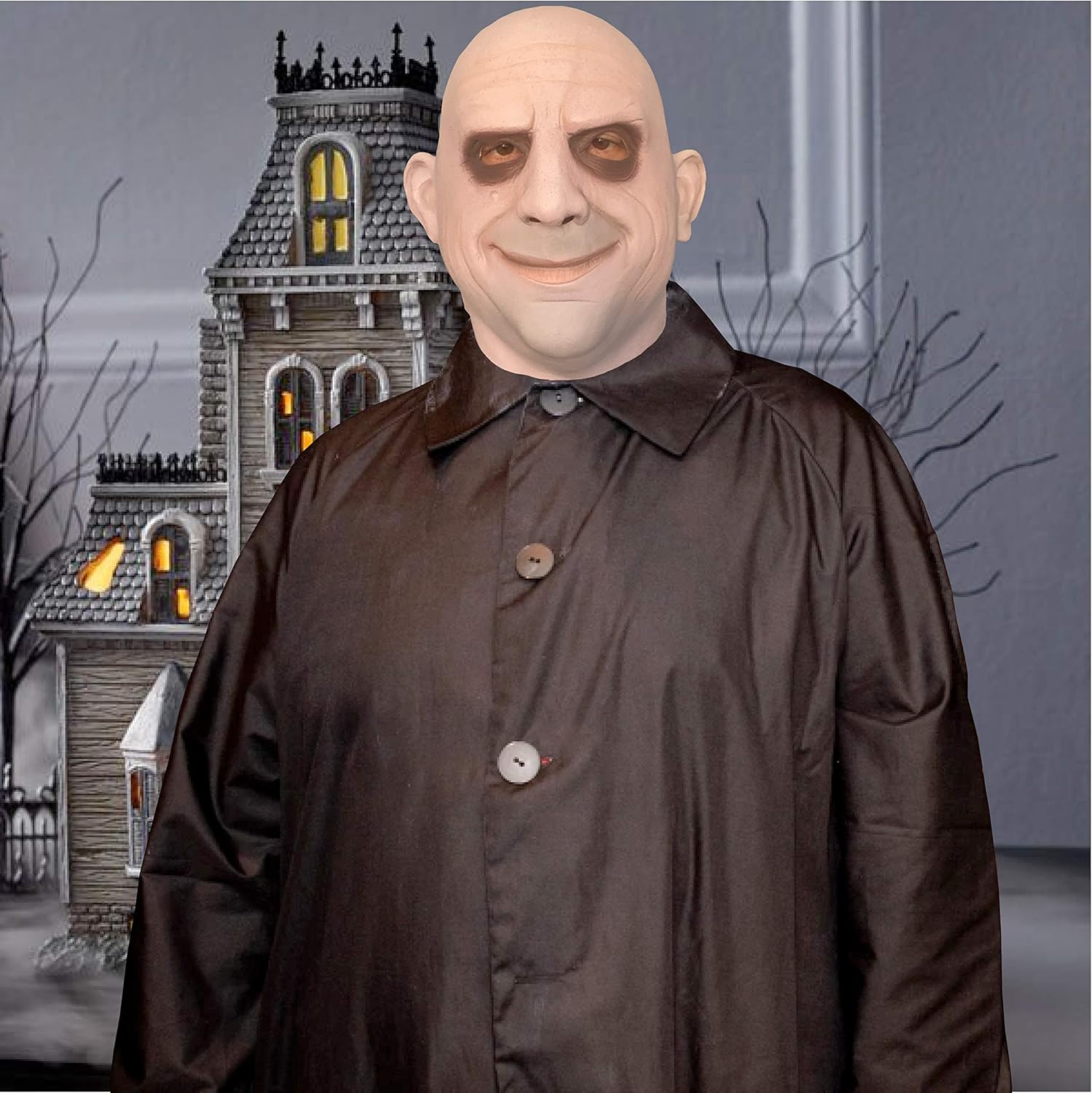 Addams Family Uncle Fester Costume Mask