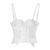 Like A Virgin Madonna Costume Punk Goth Floral Lace Bustier Corset