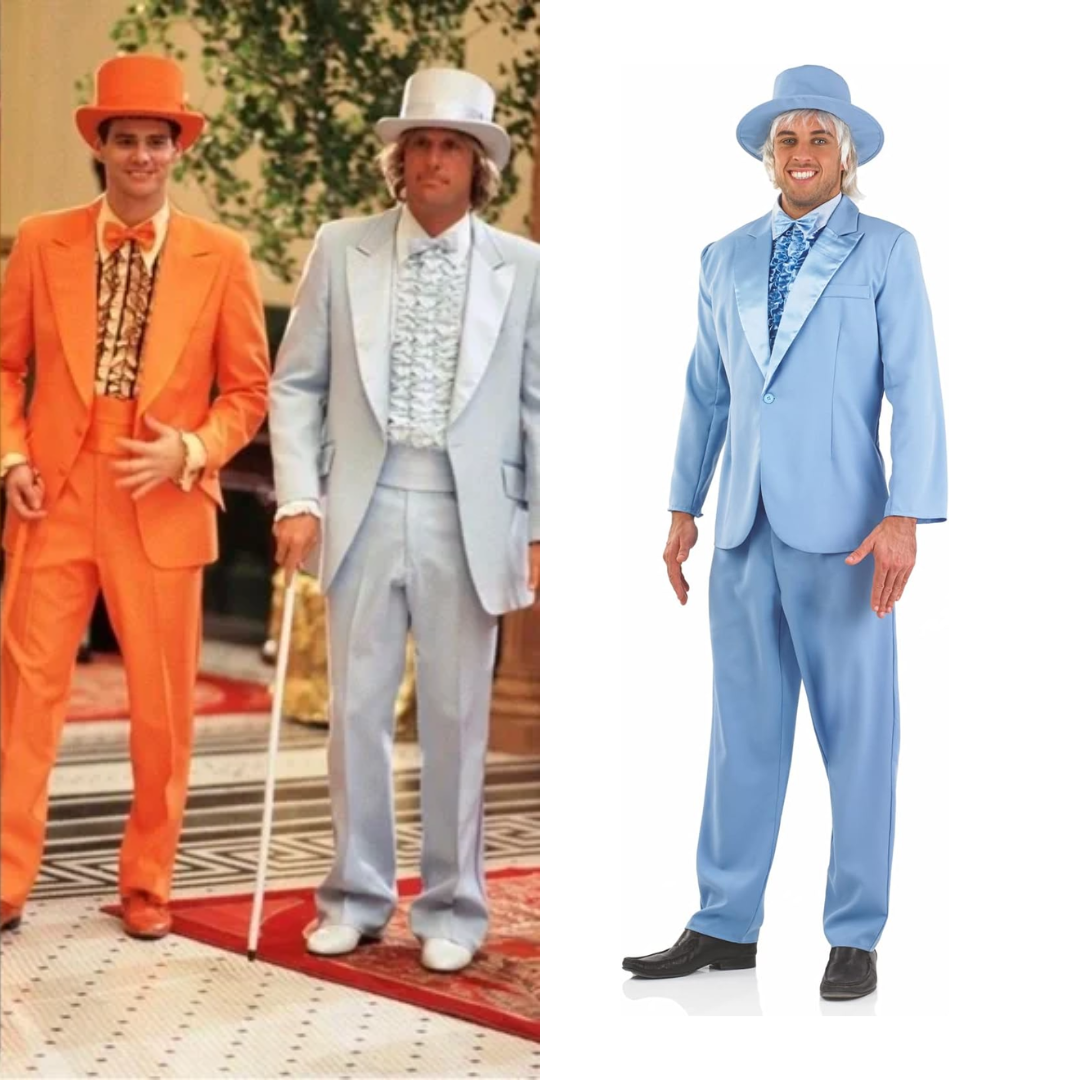 Dumb And Dumber Suits Blue Tuxedo Costume