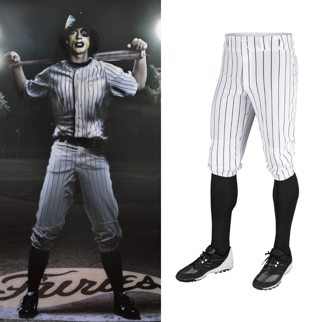 The Warriors Baseball Furies Costume Baseball Knickers with Pinstripes