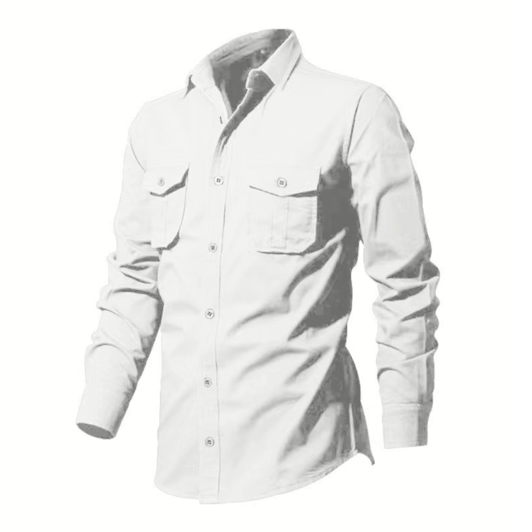 The Mummy Rick O’Connell Costume Big and Tall Long Sleeve Work Shirt