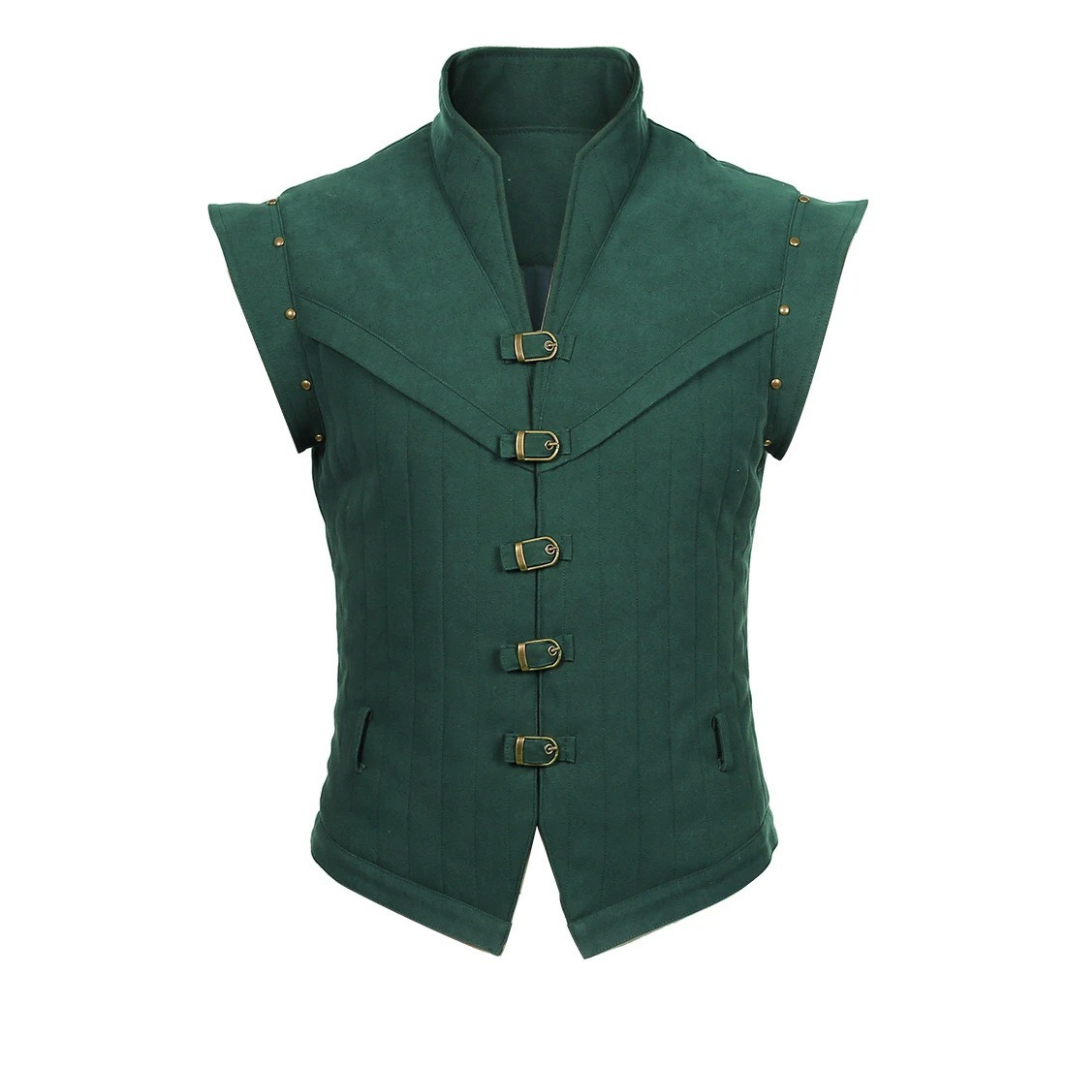 Tangled Flynn Rider Costume Blue Vest