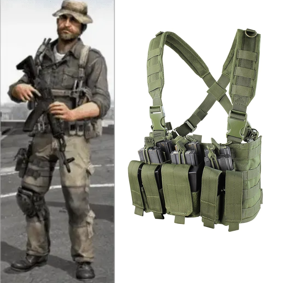 Call Of Duty Captain Price Costume Condor Recon Chest Rig