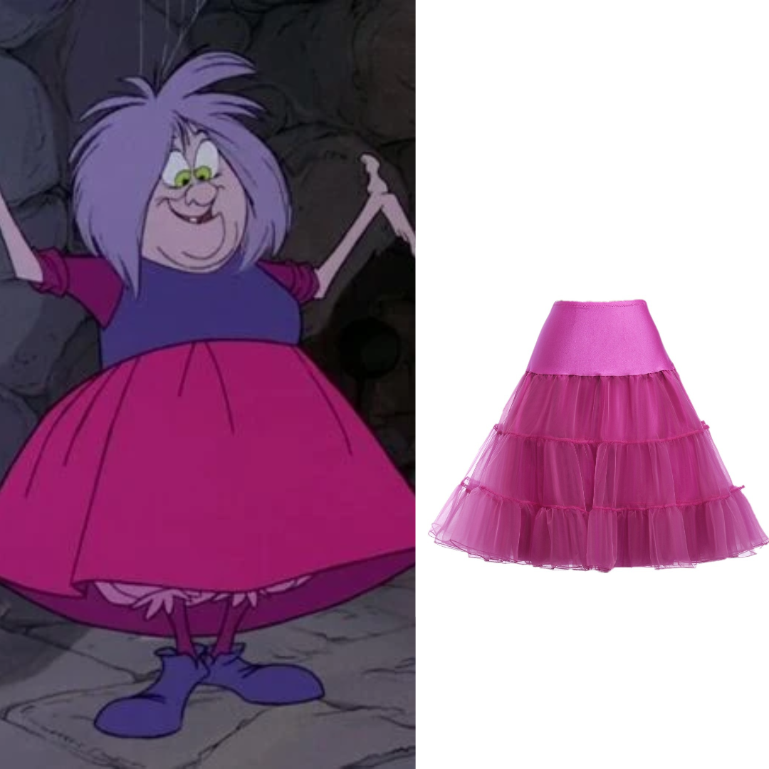 Madam Mim Costume Retro Crinoline