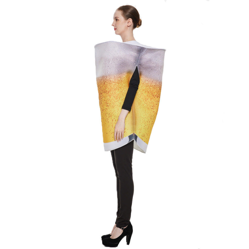 Quda Sponge Beer Curve Cup Halloween Costume