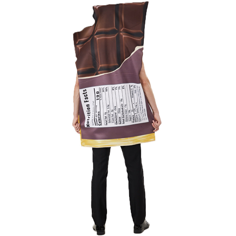 Quda Funny Chocolate Halloween Costume