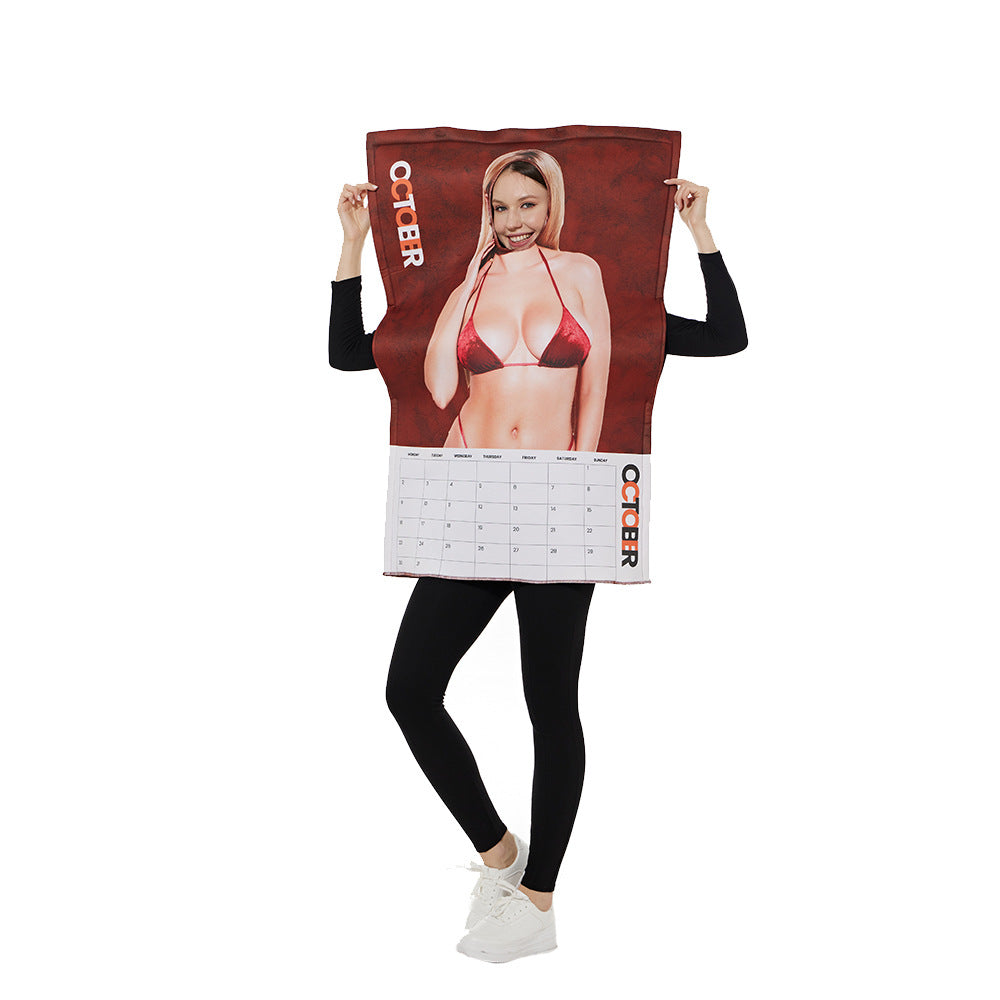 Quda Calendar Wall Art Halloween Costume