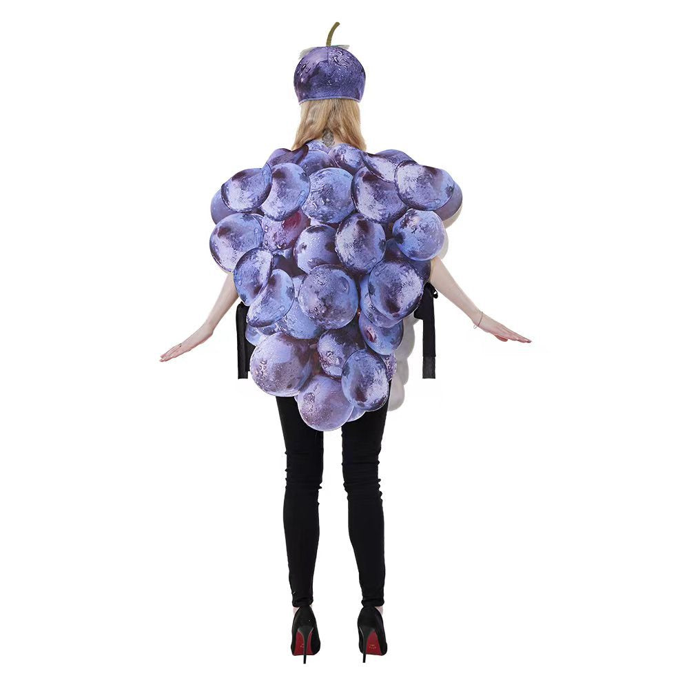 Quda Purple Grapes Bunch Halloween Costume