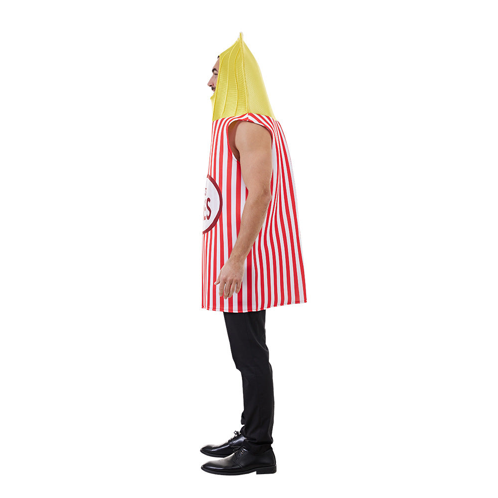 Quda French Fries Halloween Costume Fast Food Costume