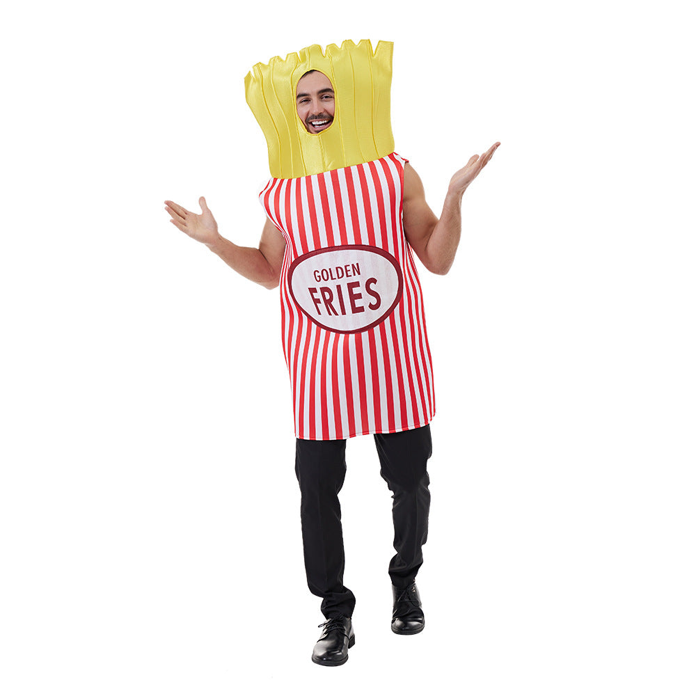 Quda French Fries Halloween Costume Fast Food Costume