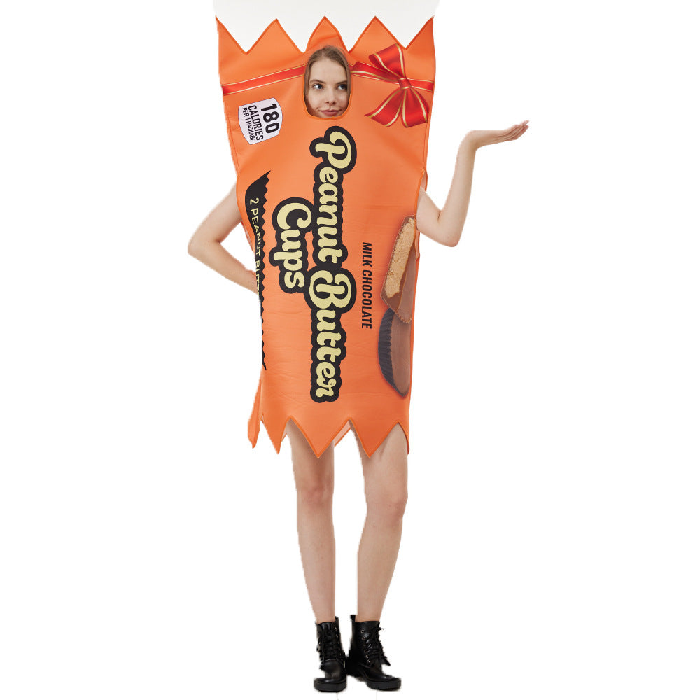 Quda Funny Peanut Butter Halloween Costume