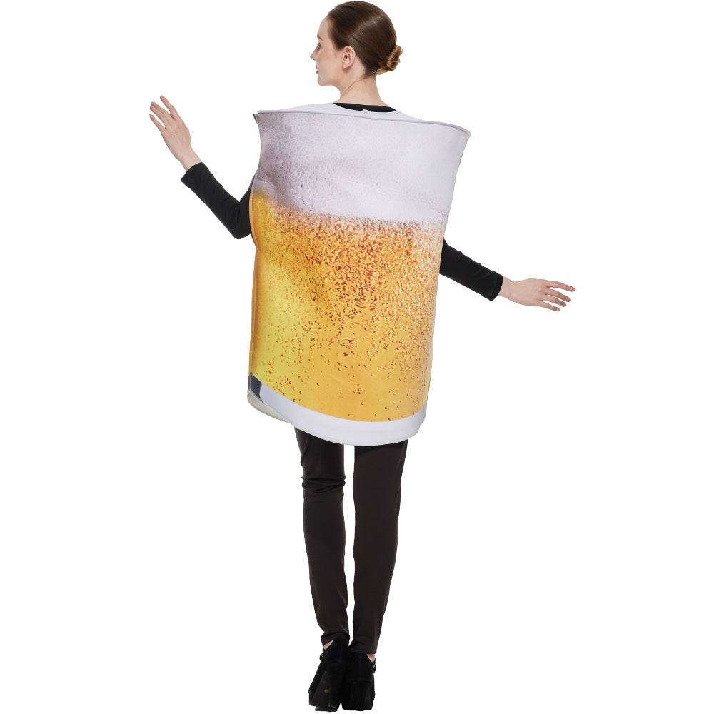 Quda Sponge Beer Curve Cup Halloween Costume