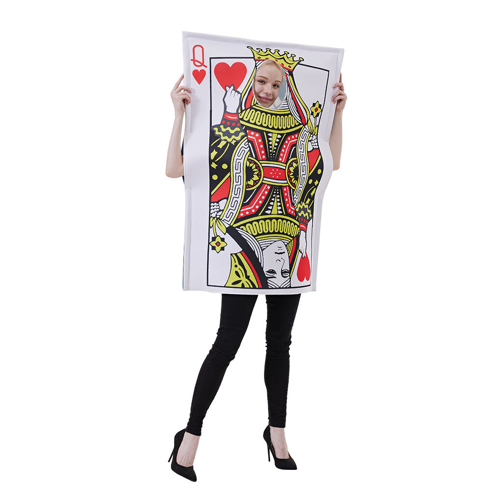 Quda Casino Halloween Costume Playing Cards Costume